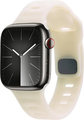 Produktbild von imoshion Active Sport Silikonarmband für das Watch Series 1 t/m 11 / SE / Ultra (44/45/46/49 mm) - Glow in the Dark
