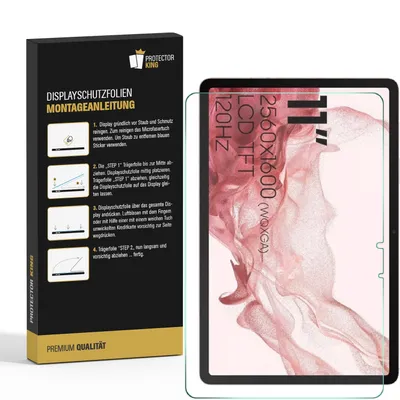 Produktbild von 1x Flexibles Nano-Glass für Samsung Galaxy Tab S9 3D KLAR Panzerglas Schutzglas Displayschutz Schutzfolie ANTI-SHOCK/ ANTI-KRATZ/ ANTI-BRUCH/ ANTI-SCHMUTZ
