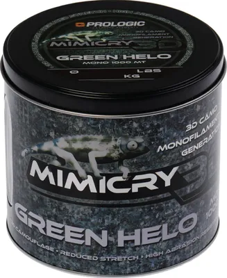 Produktbild von Prologic Mimicry Green Helo 1000m grün - Karpfenschnur, Durchmesser/Tragkraft:0.28mm / 13lbs / 6.2kg Tragkraft