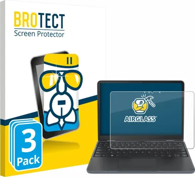 Produktbild von 3x BROTECT Schutzglas für Lenovo 500w Yoga Gen 4 Schutzfolie Panzer Folie Glas Display Schutz klar