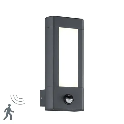 Produktbild von Trio Leuchten - Moderne rechteckige Außen Wandleuchte anthrazit inkl. LED - Rhine I Außenbeleuchtung - Aluminium Rechteckig - I (nicht austauschbare) LED