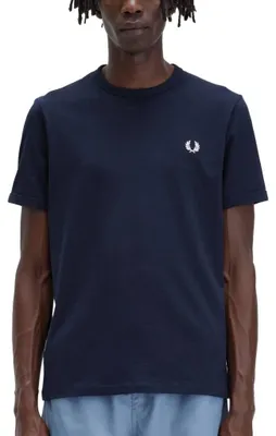 Produktbild von FRED PERRY RINGER T-SHIRT Blau