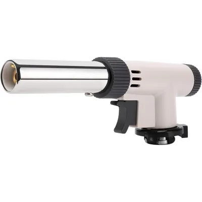 Produktbild von Tragbarer Flambierbrenner für Outdoor & Küche – mit einstellbarer Flamme, 360° nutzbar, ideal für Camping & Kochen (ohne Kartusche)