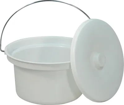 Productafbeelding van Aidapt Emmer toiletstoel - Diameter 26 cm - Wit