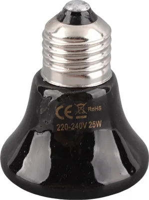 Immagine prodotto di Lampada termica per rettili in Vetroceramica, mini riscaldatore a infrarossi per anfibi, lucertole e rettili, 220 V - 240 V