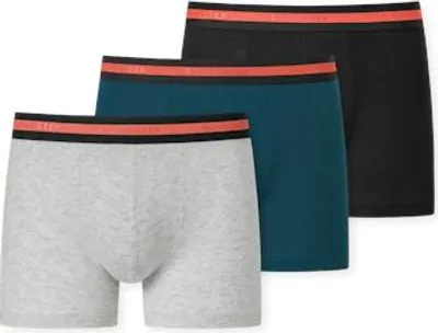 Produktbild von Schiesser Jungen 3 Pack Boxershorts - 95/5 Baumwolle - Größe 140 bis 176
