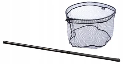 Produktbild von Kescher Mikado 3 m mit gummiertem Netz 60x50x50 cm