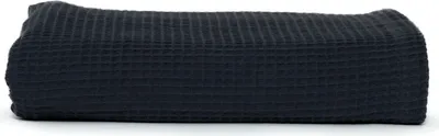 Produktbild von The One Towelling Badetuch Waffle Towel 100 anthracite one size