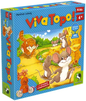 Immagine prodotto di Viva Topo, edizione inglese (gioco per bambini)