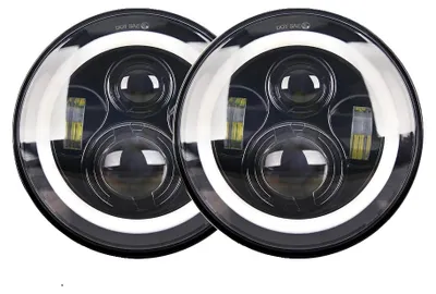 Image de Phares, étanches, design durable, lot de 2, modèle J003T