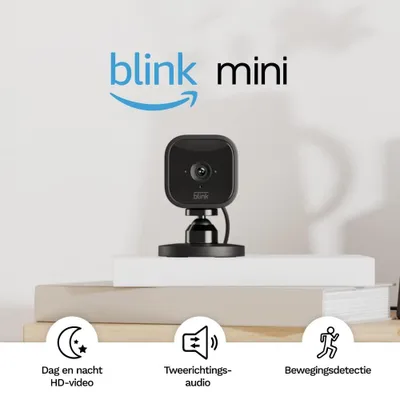 Productafbeelding van Compacte slimme beveiligingscamera voor binnen, 1080p HD, nachtzicht, bewegingsdetectie
