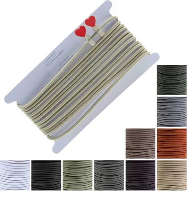 Produktbild von 5m extra starke Gummikordel Expanderseil Rundgummi Farbwahl Größenwahl, Größe:5 mm x 5 m, Farbe:beige