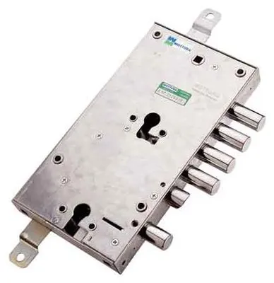 Immagine prodotto di Serratura Triplice Applicare Multif. Scrocco Cil. Eur. Blindate 85595 - mm.63 DX (85595D)