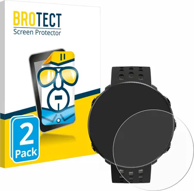 Produktbild von 2x Für Polar Vantage M2 Schutzfolie BROTECT Displayschutz Display Schutz Folie Klar Transparent