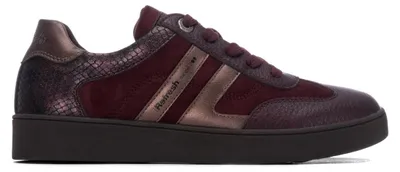 Image de REFRESH - Baskets de sport pour femmes, couleur bordeaux - Chaussures confortables et polyvalentes