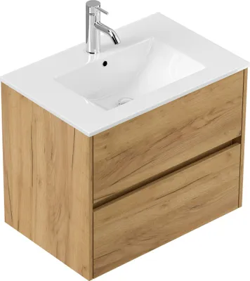 Produktbild von Badmöbel Waschplatz "Limes 70 cm" Eiche Gold