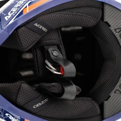 Produktbild von ACERBIS MX- Enduro Helm T711 - Blau/Orange - S