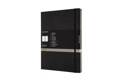 Produktbild von Moleskine Professionelles Notizbuch, Fester Einband, XXL (21x28), Hard Cover, Schwarz