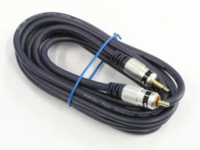 Produktbild von Vitalco JKD50 3,5mm Klinke auf 1x RCA Kabel 5m