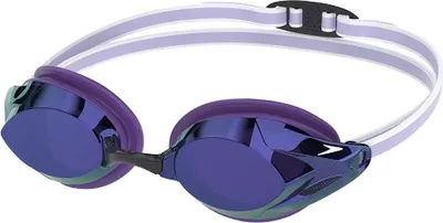 Image de Lunettes de natation Speedo Vanquisher 3.0 à verres miroités pour femmes, bleu, violet  Femme, bleu, violet, taille unique