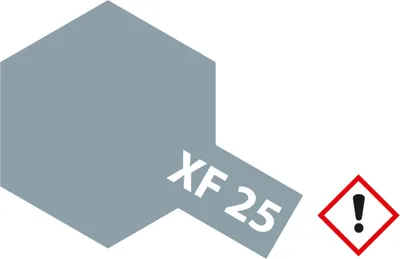 Produktbild von XF-25 Seegrau hell matt - 23ml Acrylstreichfarbe wasserloeslich Tamiya 300081325