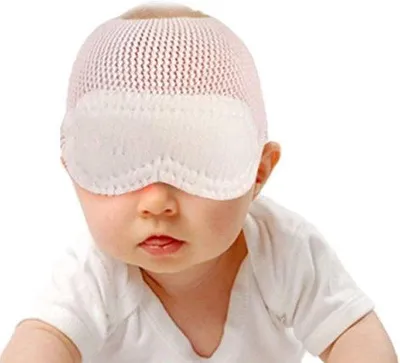 Image de Deux masques pour bébés, masques de sommeil, masques respirants occultants, masques pour nouveau-nés, coussinets élastiques et anti-rayonnements