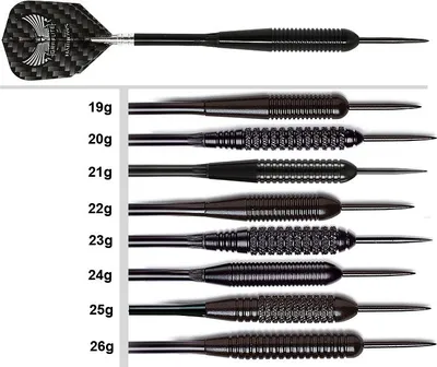 Image de Harrows Black Arrow - Fléchettes à pointe