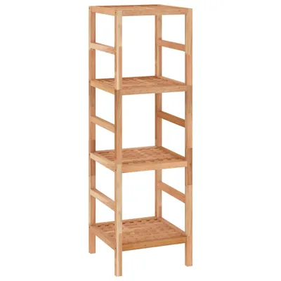 Obrázek produktu pro Koupelnová police 35,5 x 35,5 x 112,5 cm masivní ořechové dřevo