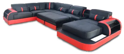 Produktbild von Luxus Couch Polster Möbel Eckgarnitur Wohnlandschaft Couchen Polster Ecksofa