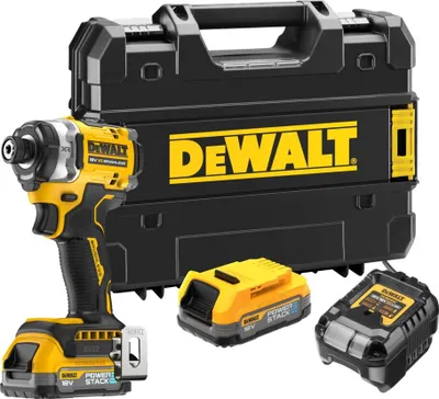 Zdjęcie produktu dla Dewalt Zakrętarka Udarowa 18V Dcf860E2T 208Nm 2X1,7Ah Powerstack Tstak