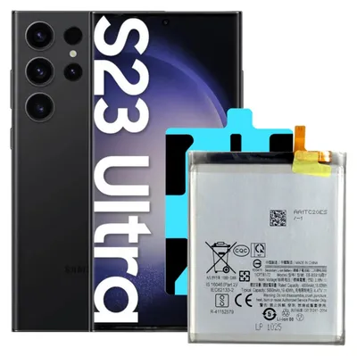 Immagine prodotto di Batteria per Samsung Galaxy S23 Ultra EB-BS918ABY 4855 mAh + nastro adesivo