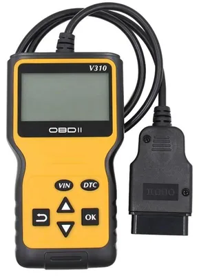 Immagine prodotto di Dispositivo di diagnosi e scansione auto Techstar® V310, OBD2, Lettura/Cancellazione codici di errore, Schermo LCD, ABS/ESP/SRS, Universale, Giallo/Nero
