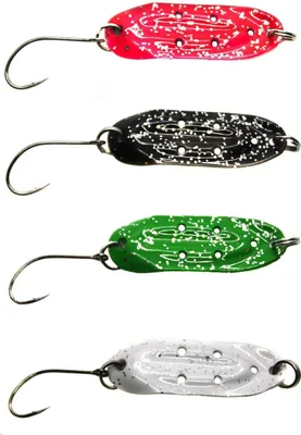 Produktbild von Paladin Trout Spoon 3,4cm 2,4g - Blinker, Farbe:schwarz-glitter/schwarz-glitter