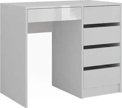 Produktbild von Schminktisch Vicco Sherry Weiß/Weiß Hochglanz 89.8 cm, Model 57703