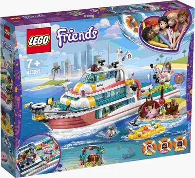 Image de LEGO® Friends 41381 Boot für Rettungsaktionen Bausatz