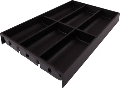 Produktbild von BLUM AMBIA-LINE Besteckeinsatz NL500mm,B300mm, Stahl carbonschwarz
