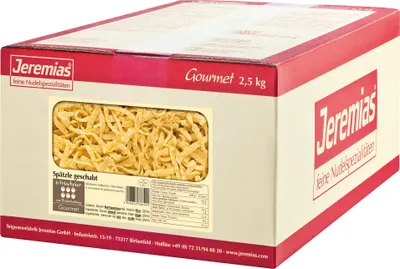 Image de Jeremias Gourmet Spätzle souabes raclées spécialité de pâtes 2500g