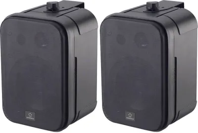 Produktbild von Renkforce Control 250 Außenlautsprecher 30 W IP54 Schwarz 1 Paar
