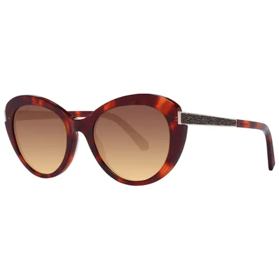 Image de Swarovski SK0327 52F DARK HAVANA 53/20/145 Sonnenbrillen Damen