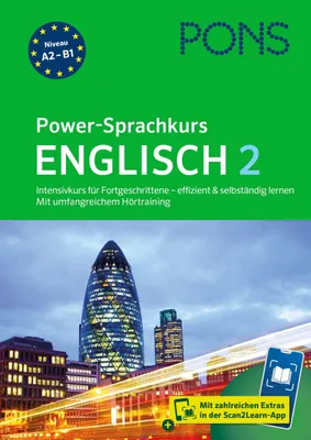 Produktbild von PONS Power-Sprachkurs Englisch 2