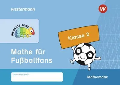 Obrázok produktu pre DIE BUNTE REIHE - Mathematik. Mathe für Fußballfans, Klasse 2