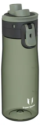 Produktbild von Super Sparrow Trinkflasche - Tritan Wasserflasche - 750ml - BPA-frei - Ideale Sportflasche - Ein-Klick Schnellfluss TouchGulp Trinkflaschen - Leicht, Nachhaltig