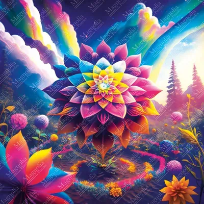 Immagine prodotto di MAGNOLIA Puzzle "Fiore della vita" 1023 pezzi