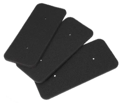 3 Schaumstofffilter 27x12,2 cm für Candy/Hoover Trockner