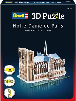Zdjęcie produktu dla Revell Notre-Dame de Paris, 39 szt., Budynki, 10 lat(a)
