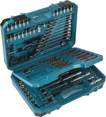 Immagine prodotto di Makita E-10883 - Set di utensili - 221 pezzi - in valigetta