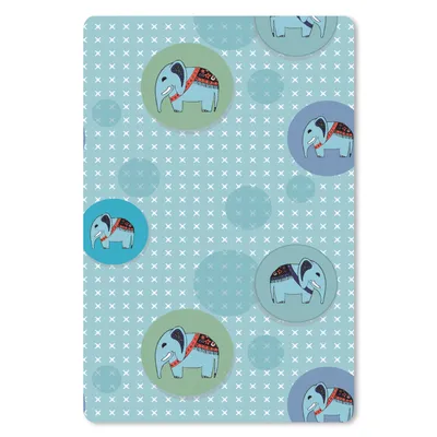 Produktbild von MuchoWow® Mauspad Mousepad Elefant - Punkte - Design 18x27 cm - Mousepads - Maus Mat - Pad - Mausunterlage