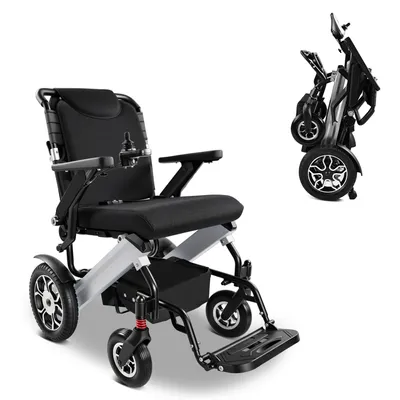 Produktbild von Elektrorollstuhl Elektrisch Faltbar Leicht bis 150KG, Faltbar, 25 km, seniorenmobil 2x250W, 6,00 km/h E-Rollstuhl