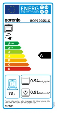 Produktbild von Gorenje Backofen BOP 799 S51X
