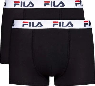 Produktbild von Fila Men's Boxers 2-Pack Black, S